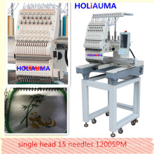 HOLIAUMA Multi- Function Single Head Computer Control Embroidery Machine With 15 Colors